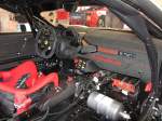 Ferrari 458 Italia Challenge, GT Rennfahrzeug. Interieuraufnahme am 29.06.2012