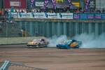 Nissan vs. Nissan als Drift Battle 19.08.22 beim Iron Drift King in Ferropolis der Stadt aus Stahl