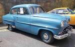 =Opel Olympia, Bj. 1954, ausgestellt bei den Fladungen Classics 2023 im Juli 23