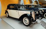 =DKW F7 Front-Luxus, Bj. 1938, 20 PS, 690 ccm, fotografiert im August Horch Museum Zwickau, Juli 2016