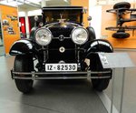 =Horch 350 Pullman, Bj. 1929, 3950 ccm, 80 PS, 8Zyl.-Motor, ausgestellt im August Horch Museum Zwickau, Juli 2016.
