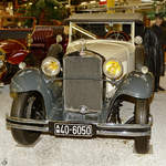 Ein Mercedes-Benz 379 Mannheim von 1933 ist im Auto- und Technikmuseum Sinsheim zu sehen. (Dezember 2014)