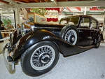 Im Technik-Museum Speyer steht ein Jaguar SS aus dem Jahr 1937. (Mai 2014)