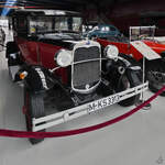 Dieser Ford Model A Tudor de Luxe stammt aus dem Jahr 1930. (Oldtimermuseum Prora, November 2022)