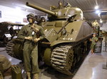 Normandy Tank Museum, Medium Tank M4, Detroit Tank Arsenal, 67 to. Gewicht, Continental Motor R975-C1, 9 Zylinder (13.07.2016)
