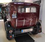 =Steyr Typ 30 Limousine, Bj. 1931, 2078 ccm, 46 PS, gesehen im Museum  fahr(T)raum - Ferdinand Porsche  in Mattsee/Österreich, Juni 2022