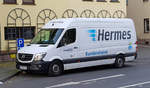 =MB Sprinter als Hermes-Kundendienstfahrzeug der Spedition DRÖDER, 10-2020
