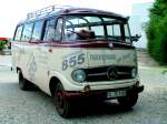 Mercedes Bus 0319D als Werbetrger fr TRUCK-Radio anlsslich TransportLogistic Mnchen 070615