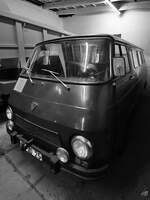 Teil der Ausstellung im DDR-Museum Dargen ist ein TV-Transporter, welcher im Werk Autobuzul Bukarest hergestellt wurde.