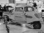 Ein Dreirad-Transporter aus dem Vidal & Sohn Tempo-Werk ist im Auto- und Technikmuseum Sinsheim zu sehen.