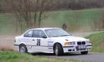 BMW 318is E36 WP1 der Rally Sonnefeld (AMC Hohe Alitz) am 20.04.2013. (Edmund Weigert/ Nico Weigert/ 36)