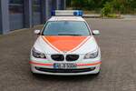 Feuerwehr Aschaffenburg BMW 5er Kdow am 01.07.23 bei einen Fototermin.