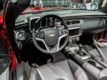 Chevrolet Camaro Interieur. Foto: Genfer Autosalon (März 2014).