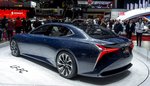 Lexus LF-FC Concept, Rückansicht. Foto: Autosalon Genf 2016.