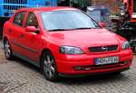 Opel Astra G Sportiv Bauj:1998 mit 1,8 Vectra Motor Bild habe ich am 08.04.2012 gemacht