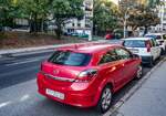 Rückansicht: Opel Astra H GTC. Foto: 09.2021