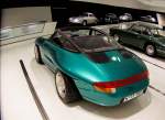 Rückansicht des Porsche Panamericana/911 Concept (da es keine Infoblatt gab, weiß ich den genauen Namen nicht). Fotografiert im Porsche Museum am 30.11.2012