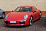 . Porsche 911 aufgenommen auf einem Parkplatz am 21.06.2014.