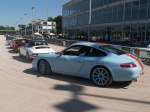 Porsche 911 im klassischen  Gulf-Racing  Design beim Porsche Club Day in Dinslaken.