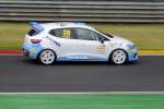 Renault Clio IV RS, ccm 1,6l Turbo, 162 kW, Fahrer: D.Calcum, Team Steibel Motorsport in Spa Francorchamps am 20.6.2015 beim ADAC GT Masters Weekend. Supportrace Renault Clio Cup
