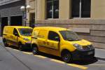 zwei Renault Kangoo als Postfahrzeuge (Tarragona/Spanien, 08.06.2015)
