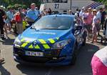 Renault Megane III Rs der französischen Polizei ist zum „Tag der Polizei“ in Mersch angereist. 30.06.2019
