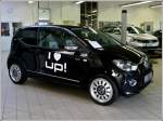 VW UP 1,0 aufgenommen am 04.02.2012 bei der alljhrlich stattfindenden Neuwagenaustellung in Luxemburg am letzten Januar- und erstem Februarwochenende.