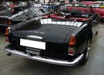 Heckansicht eines Alfa Romeo 2600 Touring Spider aus dem Jahr 1964. Classic Remise Düsseldorf am 20.09.2023.