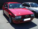 Alfa Romeo 75 QV. 1985 - 1992. Treffen  Forza Italia  am 30.06.2018 in Krefeld.