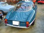 Heckansicht eines Alfa Romeo Giulia Sprint Speciale. 1963 - 1966. Classic Remise Düsseldorf am 19.12.2015.