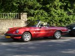 Alfa Romeo Spider stand am 10.07.2016 in Remich (Lux.)