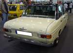 Heckansicht einer Audi 75L Limousine viertürig aus dem Jahr 1971. Techno Classica Essen am 06.04.2024.
