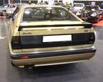 Heckansicht eines Audi B2 Coupe der Modelljahre 1984 bis 1987.