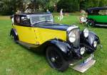 Bentley 3,5 L Sport, Baujahr 1934, 6-Zylinder 4 Takt Reihenmotor, 3600 ccm, 120 PS.