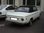Heckansichte eines BMW 1600 Cabriolet. 1967 - 1971. Herbstfest an der Düsseldorfer Classic Remise am 02.10.2016.