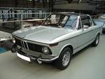 BMW 2002 Baur Targa aus dem Jahr 1974 im Farbton polarissilbermetallic.