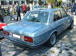 Heckansicht eines BMW E3 2.8L. 1975 - 1977. Oldtimertreffen Kettwig am 01.05.2016.