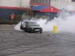 BMW E30 hat auf dem Carstyling Tuning 2012 Show grossen Rauch gemacht