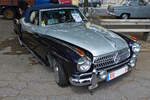 Borgward Isabella Coupe Cabriolet, Bj 1960, war beim Oldtimertreff in Remich ausgestellt.