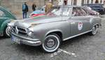 =Borgward Isabella Coupe 1.5 TS, Bj. 1960, 75 PS, pausiert in Fulda anl. der SACHS-FRANKEN-CLASSIC im Juni 2019