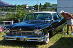. Chrysler Imperial Crown, Bj 1957, 6420 ccm, 236 kW, gesehen bei einem Oldtimertreffen am 01.07.2018 in Stadtbredimus
