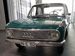 =DKW F 102, Bj. 1965, 1168 ccm, 60 PS, gesehen im Audi-Museum Ingolstadt im April 2019.