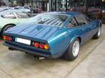 Heckansicht eines Ferrari 365 GTC/4. 1971 - 1973. Classic Remise Düsseldorf am 22.06.2017.