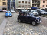 Weitere Fiat 500 des Fiat 500 Club Italien am 30.