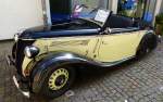 Ford Eifel, mit Sportcabriolet-Karosserie der Dresdner Firma Glser, Baujahr 1937, Waldkircher Sonntag, Juli 2014