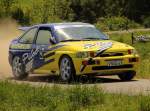 Ford Escort Cosworth whrend der Rally in Sonnefeld WP 3 2011.