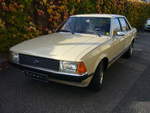 Ford Granada MK2 in der Karosserieversion viertürige Limousine, wie er von 1977 bis 1981 in den Werken Köln und Dagenham/GB produziert wurde.