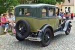 Rückansicht Ford Model A Sedan BJ. 1927, Oldtimerrallye Doberlug-Kirchhain 31.07.2016