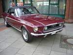 Ford Mustang 1 Convertible des Modelljahres 1968.