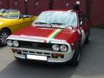Lancia Beta Coupe. 1976 - 1984. Die Fahrzeuge der Betareihe waren grundstzlich mit 4-Zylinderreihenmotoren ausgerstet, die zwischen 82 PS und 135 PS leisteten. Oldtimertreffen Kokerei Zollverein 05.06.2011.